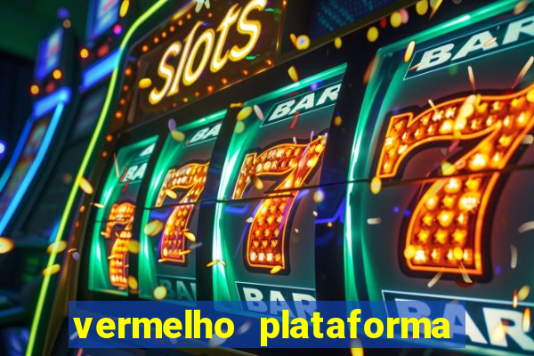 vermelho plataforma de jogos